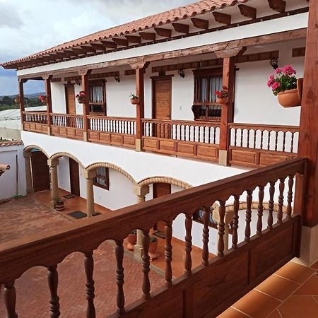 Hotel Santa Barbara Sachica Villa de Leyva Exterior photo