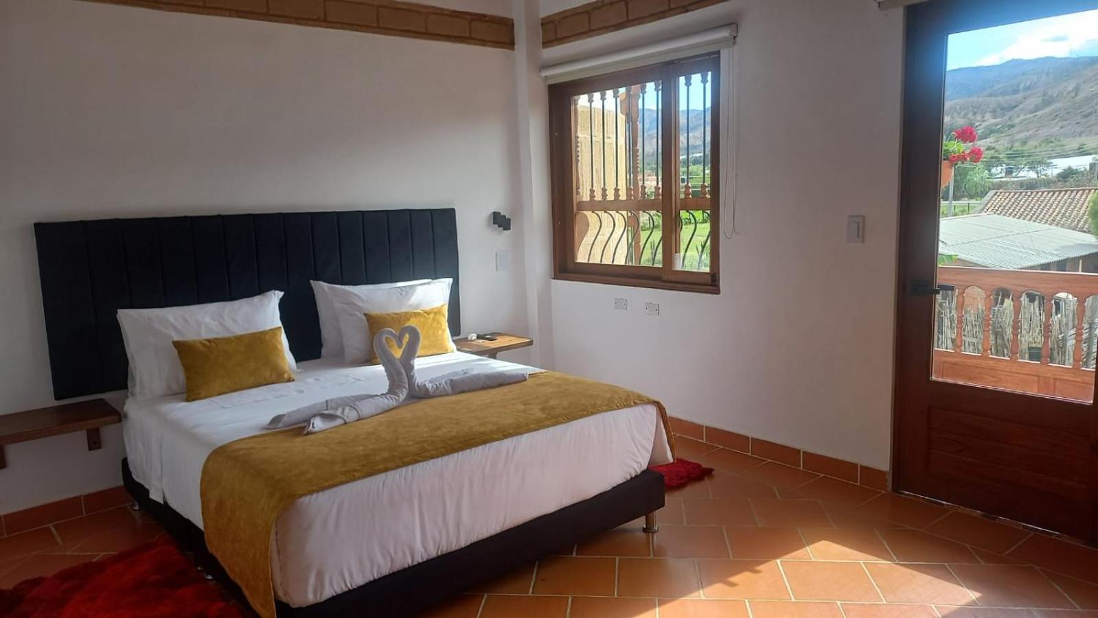 Hotel Santa Barbara Sachica Villa de Leyva Exterior photo